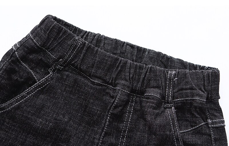 IENENS enfants bébé garçons jean vêtements Denim pantalons longs enfants garçon mince taille élastique pantalon vêtements