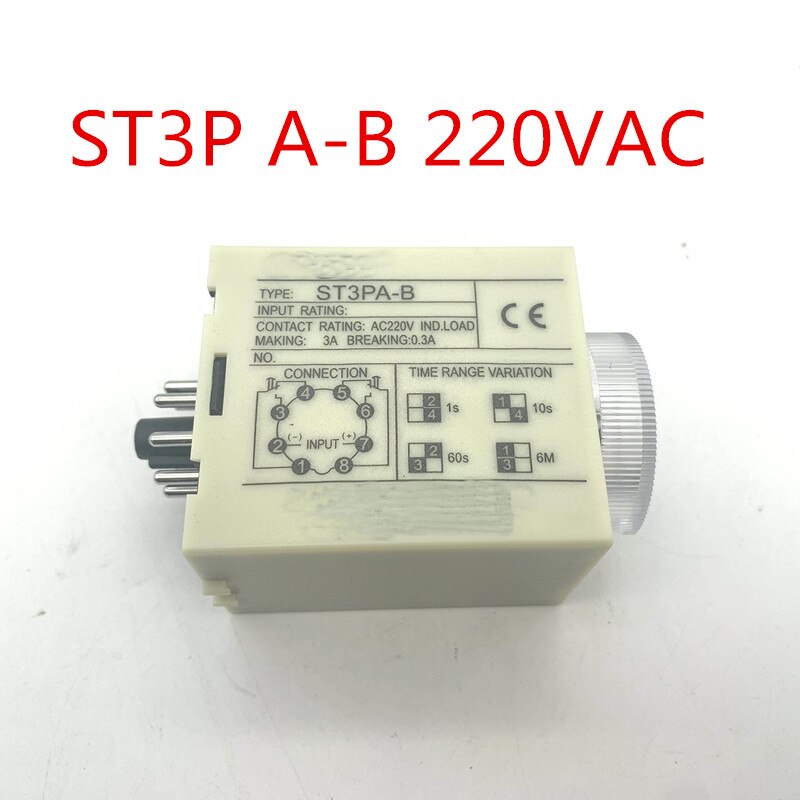 5 Sets Fuji ST3P A-A A-B Super Timer Relais Met Ba... – Grandado