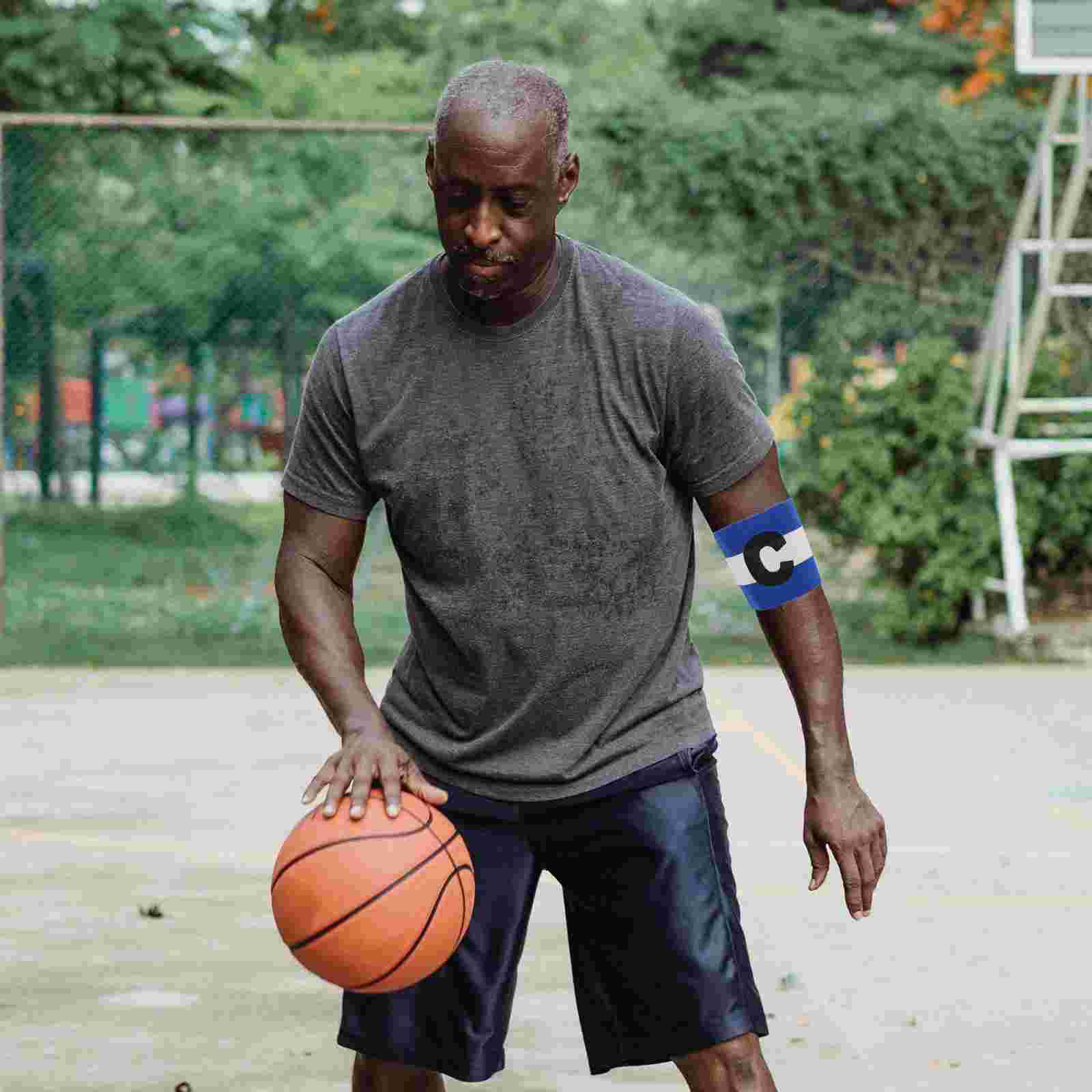 2 pieces portable sports armbands captain's label armbands for football game