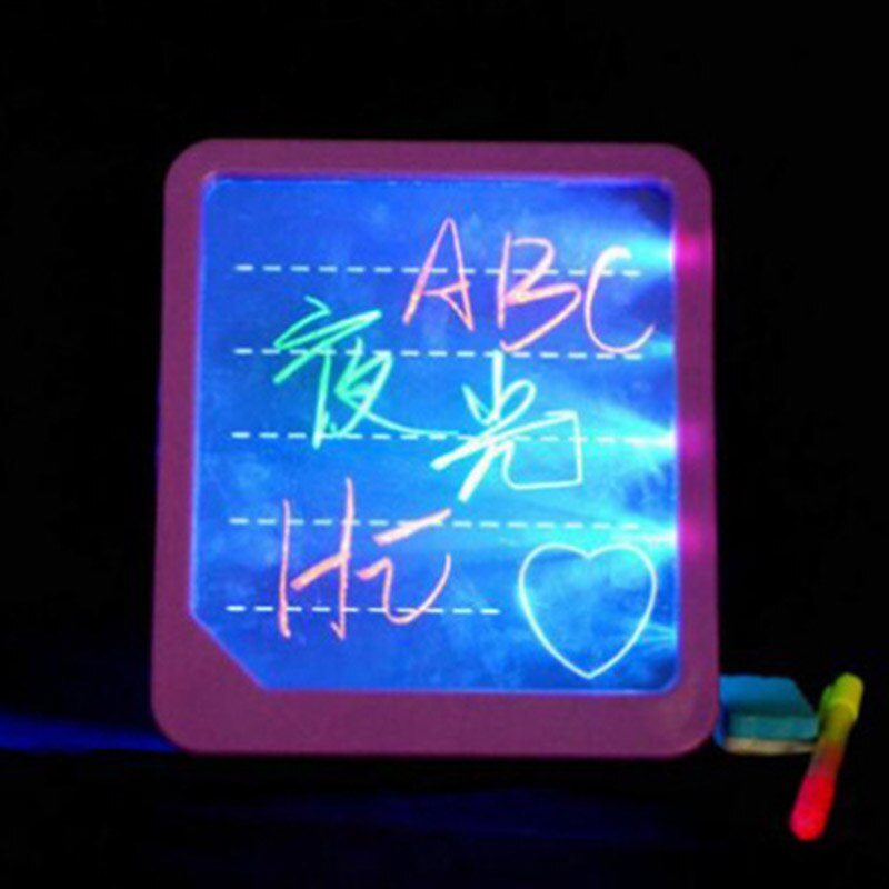 LED Writing Board Fluorescent Drawing Display Board For Advertising Restaurant Menu Art Kids AN88