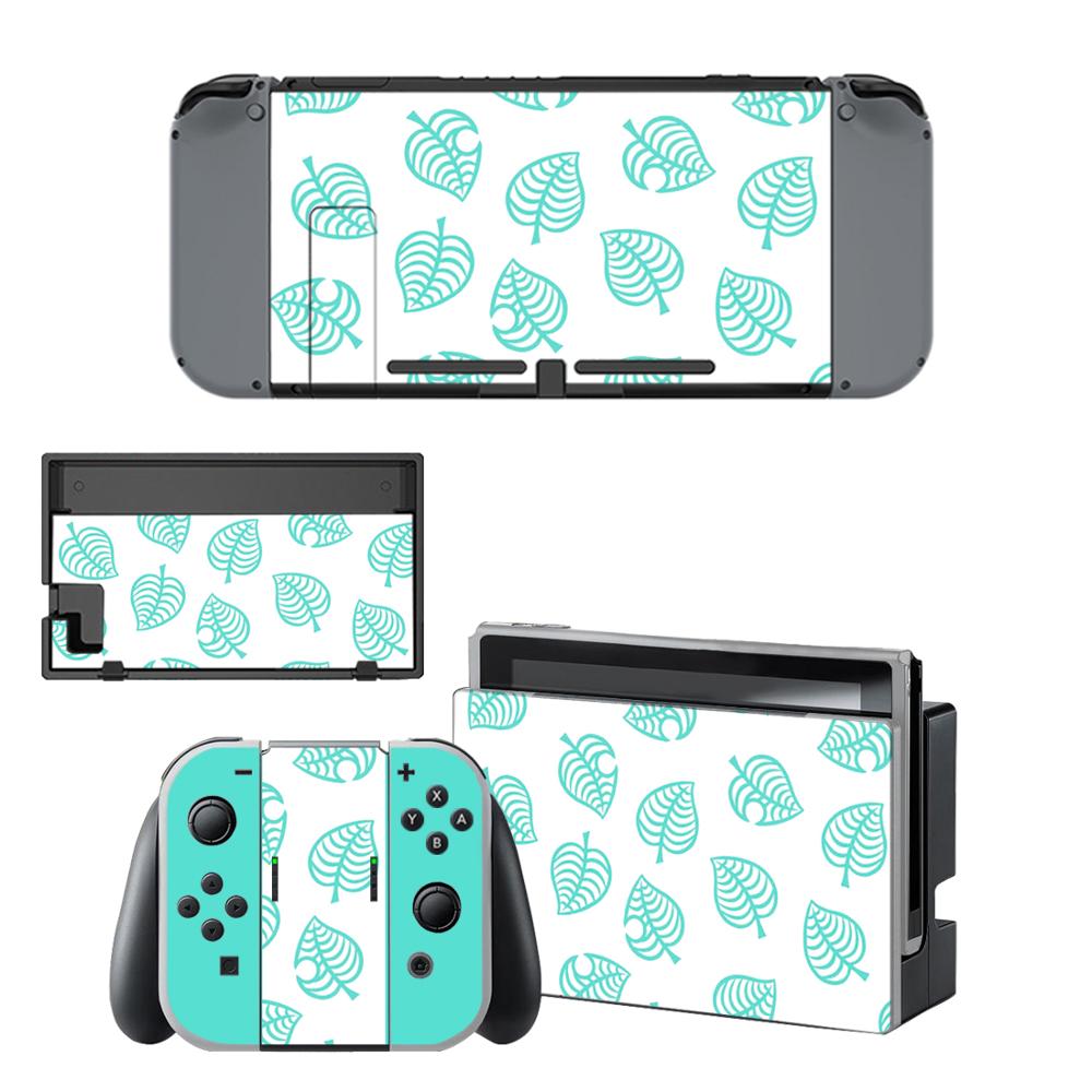 Animal Crossing Skin Sticker vinyl for Nintendo Switch sticker skin NS Console and Joy-Con Controllers: KYSNS0762