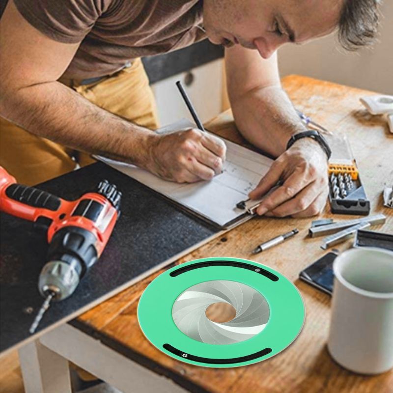 Flexible Circle Drawing Tool Adjustable Measuring Drawing Ruler For Woodworking Drafting Scribe Carpenter Tool