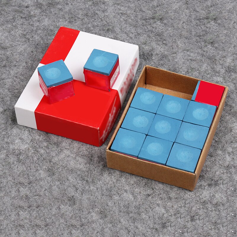 12 Pcs Durable Billiard Rod Chalk Snooker Pool Chalk Dry Oily Pool Cue Chalk Chalk for Billiard Game