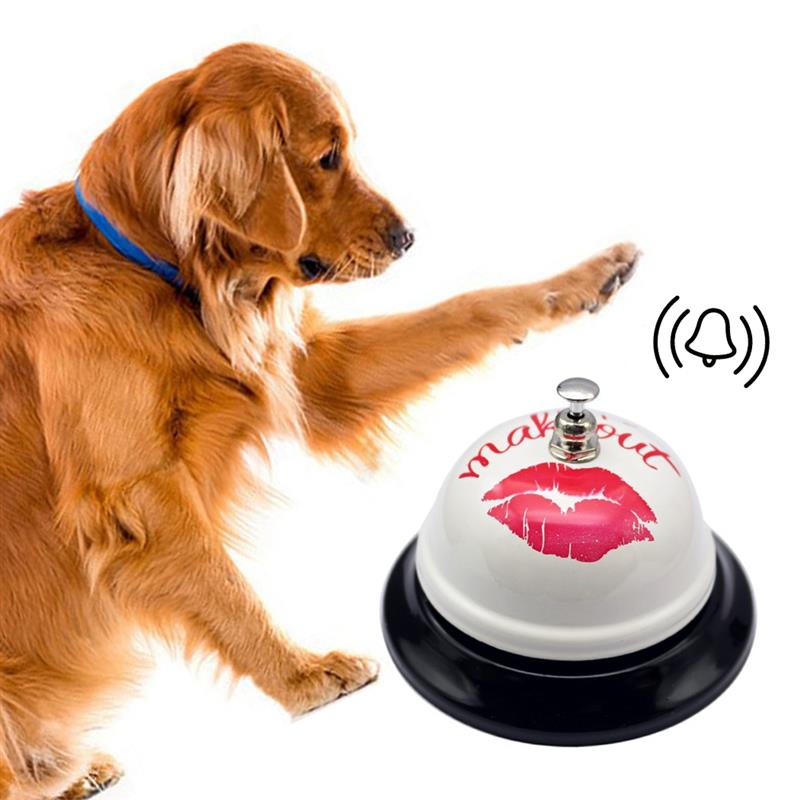Interactive Dog IQ Training Ringer Toys Pet Puppy Kitten Feeding Food Called Dinner Bell Colorful Small Dog Training Accessories: Type 4