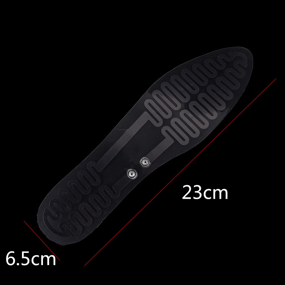 1 par elétrico aquecido esqui pé mais quente almofadas palmilhas esportes ao ar livre botas sapatos de inverno à prova dusb água usb