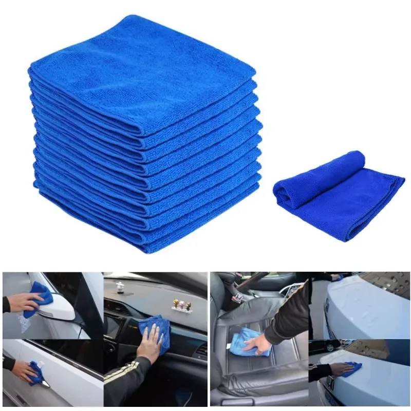 1-20 stuks microvezel autoreinigingsdoekjes - multifunctionele droogdoek voor autowassen, huishoudelijke reiniging en automatische detaillering polijsten