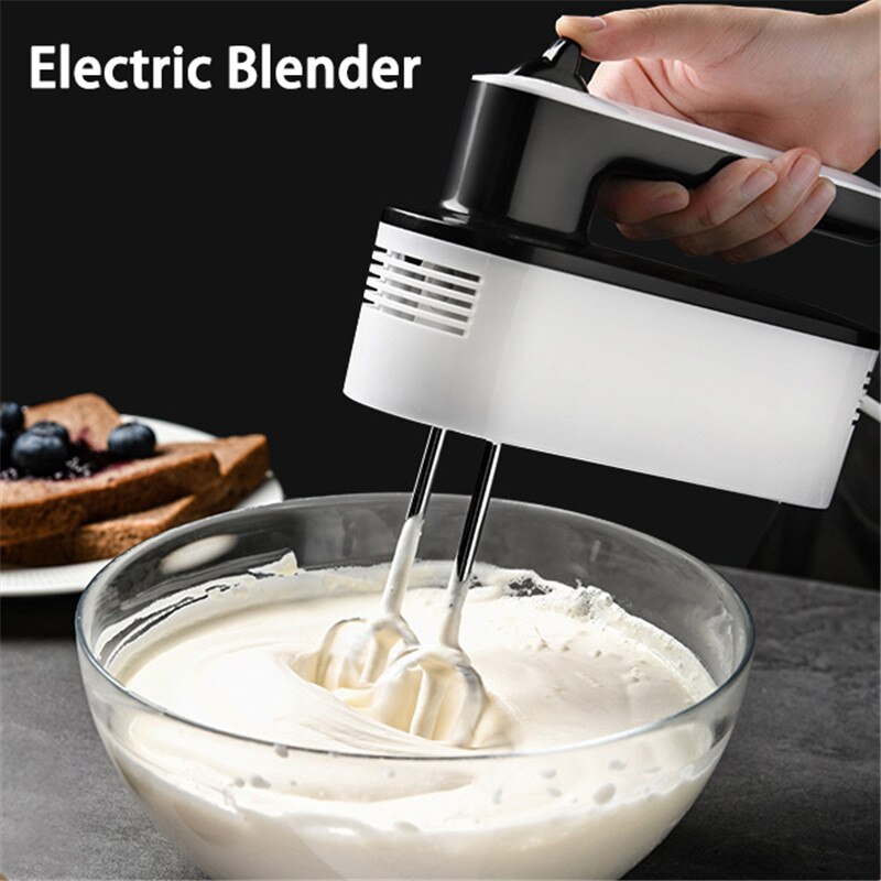 Kitchen Electric Food Mixer Blender 5 Speed Table Stand Cake Dough Mixer Handheld Egg Beater Blender Whipping Cream Machine