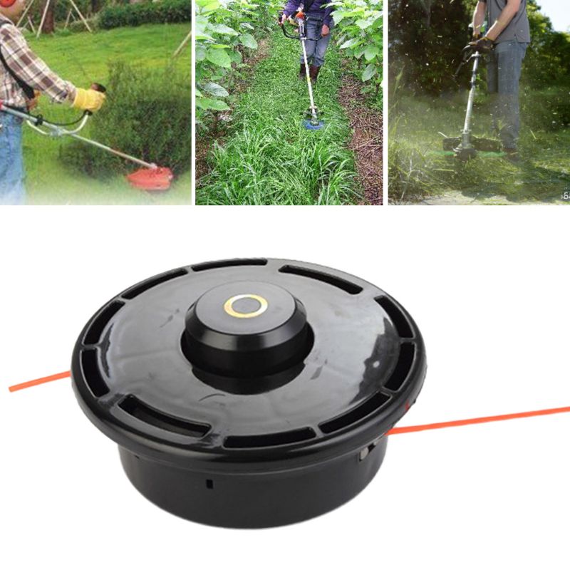 Universal Grass Trimmer Head Garden Tools Line String Trimmer Cutter Lawn Mower