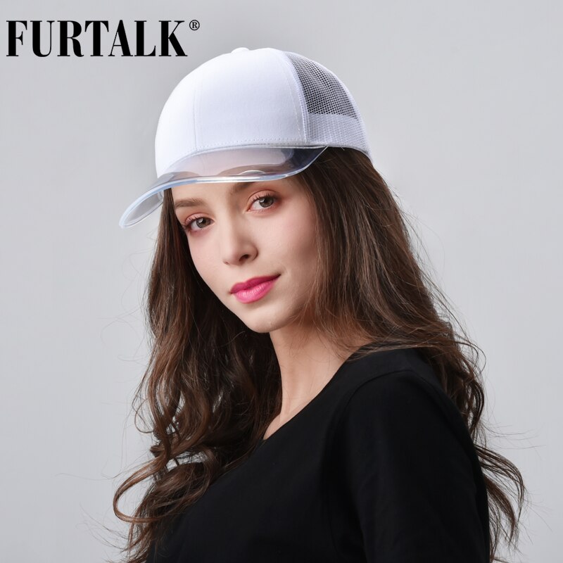 Furtalk baseball kasket kvinder sort snapback hip hop kasket sommer dame justerbar pink baseball kasket koreansk kvindehat til piger