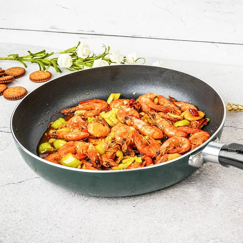 Pan Non-stick Frying Pan Household Breakfast Pan Pancake Pan Pancake Pan Cooking Pan Gas Stove Induction Cooker Universal Wok