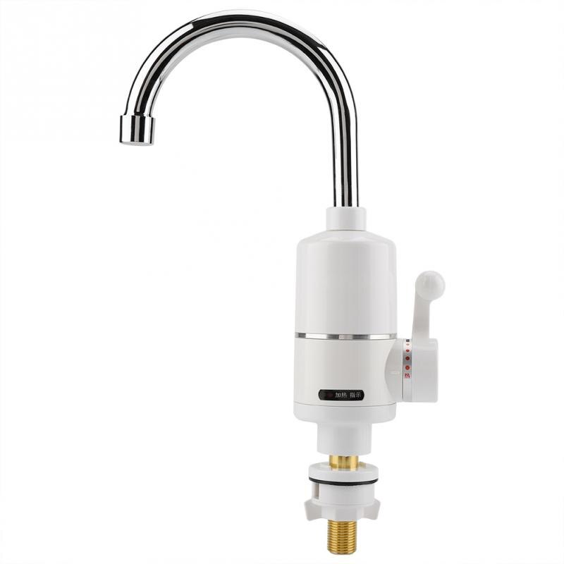 Electric Kitchen Water Heater Tap Instant Water Faucet Heater Heating Faucet Tankless Instantaneous Water Heater 220V