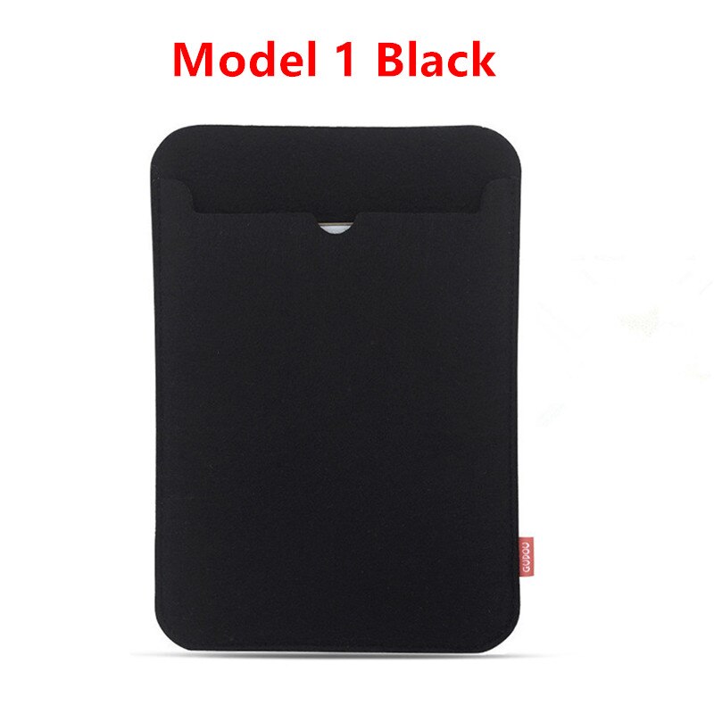 Felt Sleeve Bag Case for Apple iPad 9.7 inch For Samsung 10.1 inch Cover for iPad mini Xiaomi mipad 7.9" 8.0" Huawei T3 9.6": Mode 1 8.0 Black