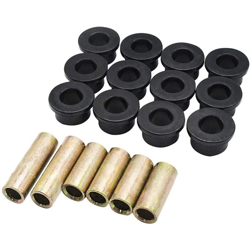 Front or Rear Leaf Spring Front Upper a Arm Suspension for Club Car DS Golf Cart,Bushing and Sleeve Kit: Default Title