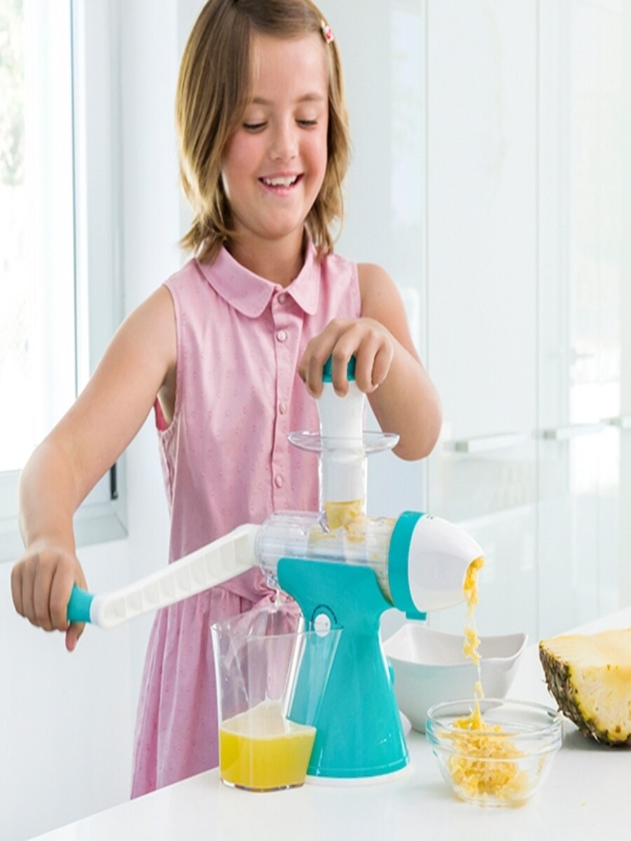 Machine pour la joie jus de fruits juteux et crème glacée avec manivelle