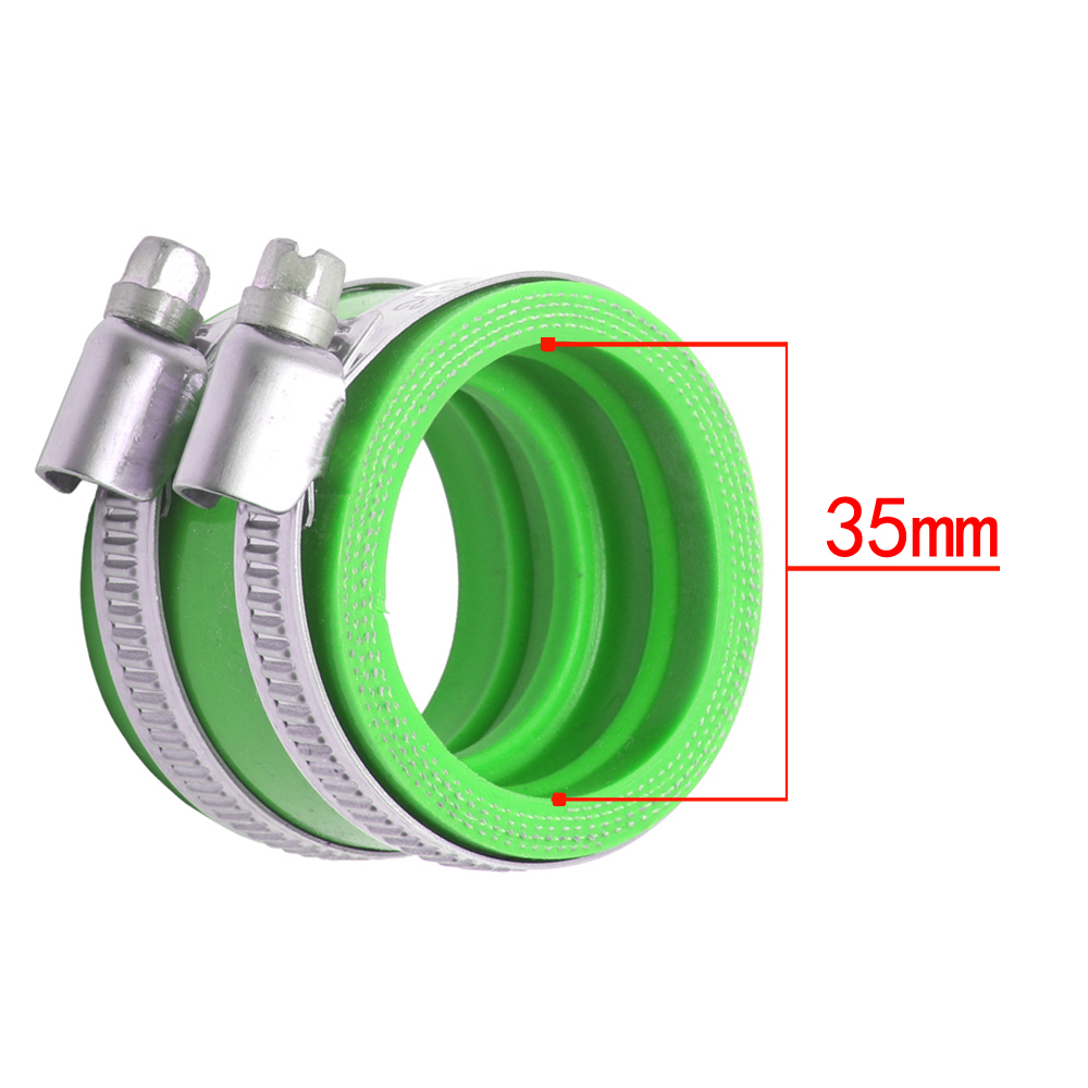 Adaptador de goma para carburador de motocicleta, 35mm, 40mm, 42mm, 45mm, tubo de entrada, accesorios de motocicleta para PWK KEIHIN OKO KOSO