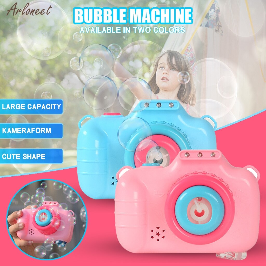 Kinderen Muziek Camera Bubble Speelgoed Automatische Bubble Blower Machine 50 Ml Bubble Speelgoed Ongedwongen Traditioneel Speelgoed