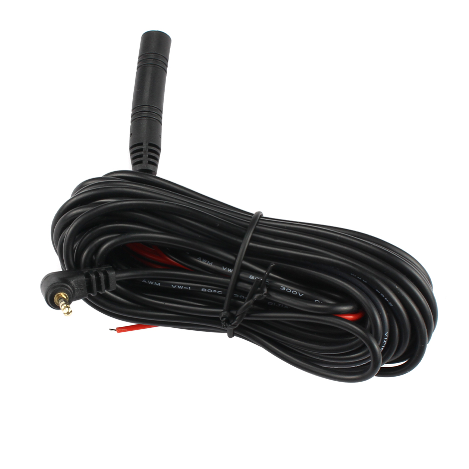 GreenYi 5,5 M 2,5mm conector TRRS Jack a Cable de extensión de vídeo de 4 pines para camión/ventilador cámara DVR de coche cámara de marcha atrás