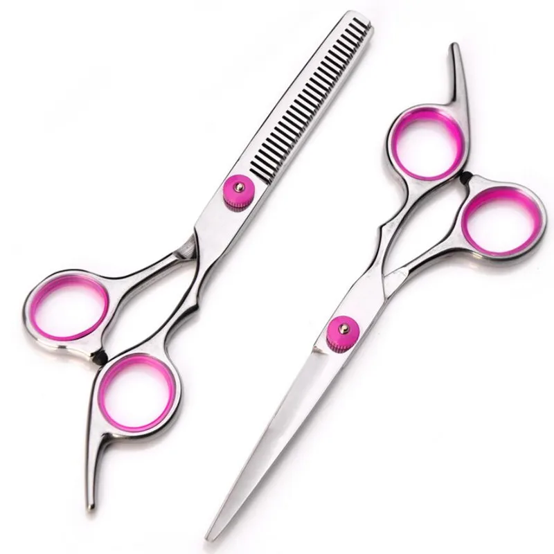6.0 inch 4cr hair scissors cutting barber makas hair scissor salon scisors thinning shears hairdressing scissors