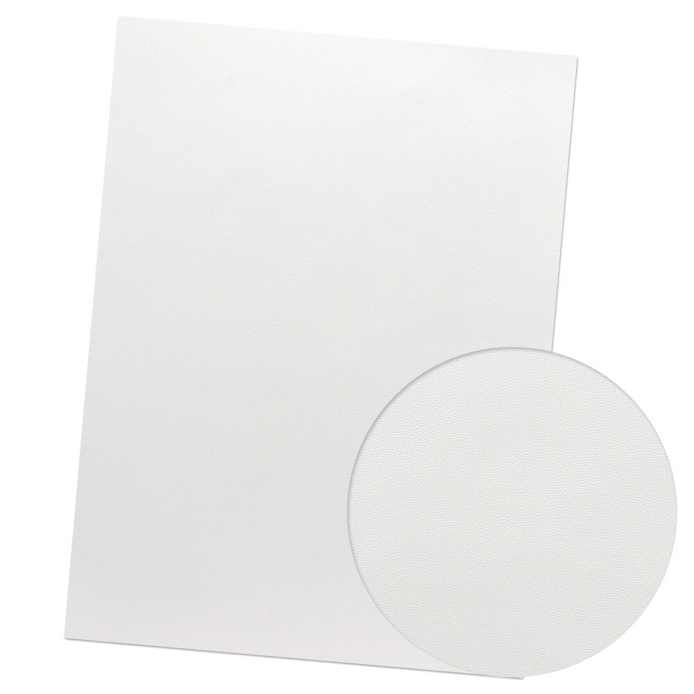 Ibows 22*30cm keinonahka kangas ompeluun keinotekoinen nahka arkki pu itse laukku kengät materiaali hademade kangas: Valkoinen