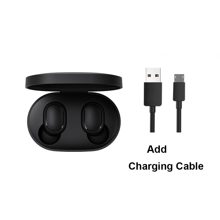 Instock Xiaomi Redmi Airdots Xiaomi Drahtlose kopfhörer Voice control Bluetooth 5,0 Noise reduktion Tap Control