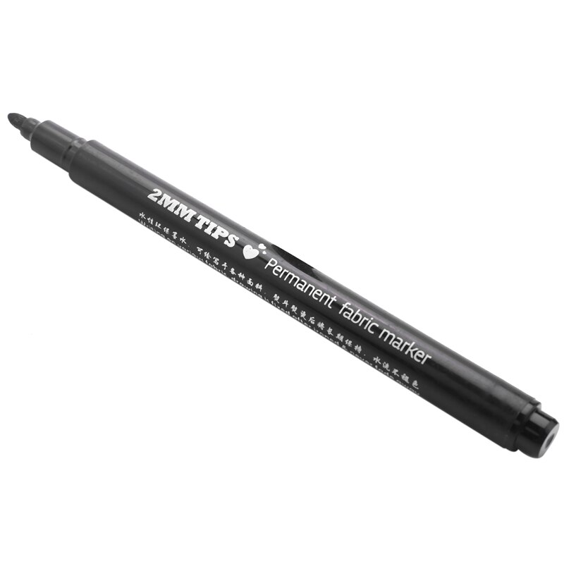 1 x Fabric Marker Pens Permanent Colors For DIY Textile Clothes T-Shirt Shoes
