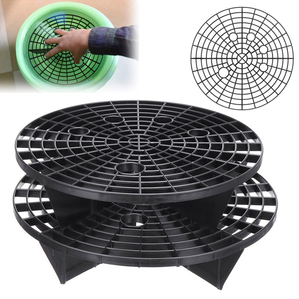 23cm Car Wash Grit Guard Insert Washboard Water Bucket Filter Scratch Dirt Filter