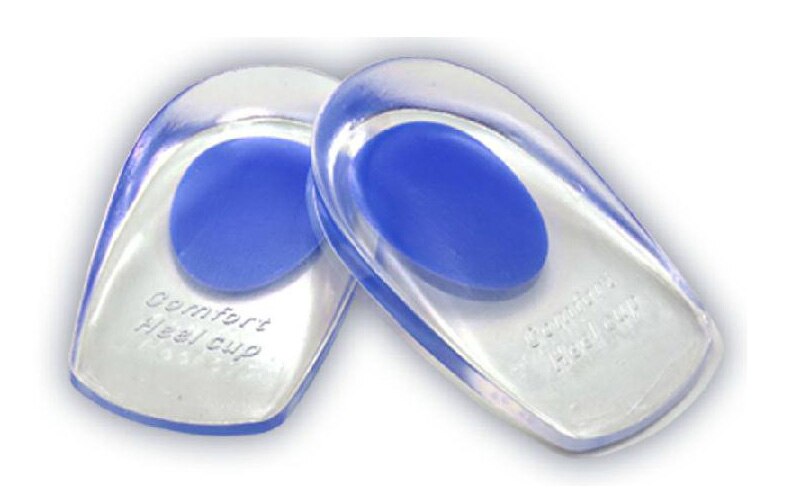 6 Paar Siliconen Gel Hak Kussen Inlegzolen Zolen Verlichten Voet Pijn Protectors Ondersteuning Schoen Hight Verhogen Relief Shock Voeten Zorg: Blauw