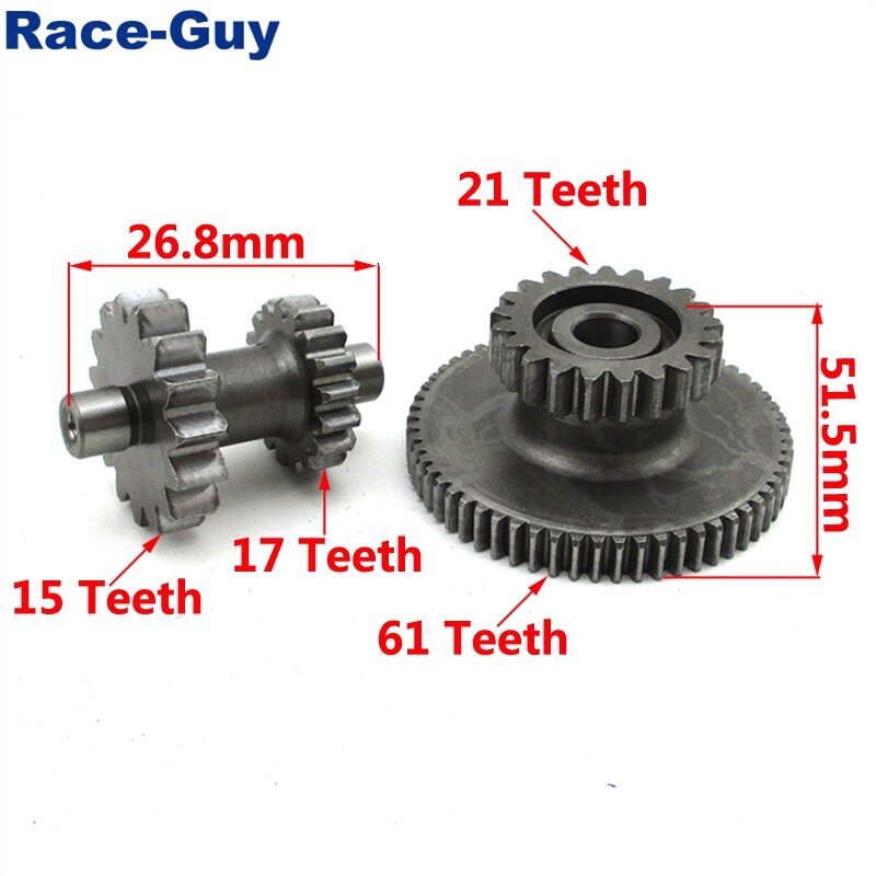 Zongshen – double vitesse de démarrage, pour moteur à Air frais CB250 CB 250cc, pour Dirt Bike, ATV, Quad, Motocross