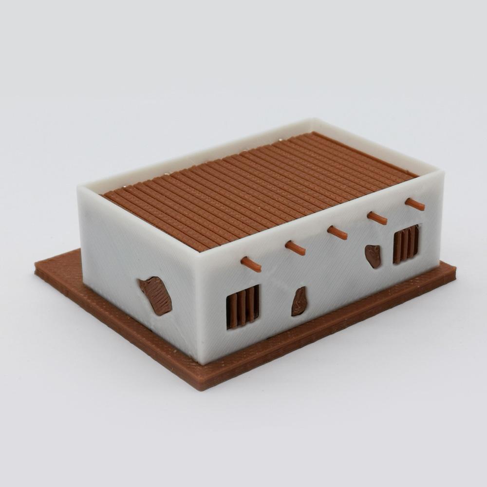Outland Models Old West Jail 1:220 Z Scale Scenery Building