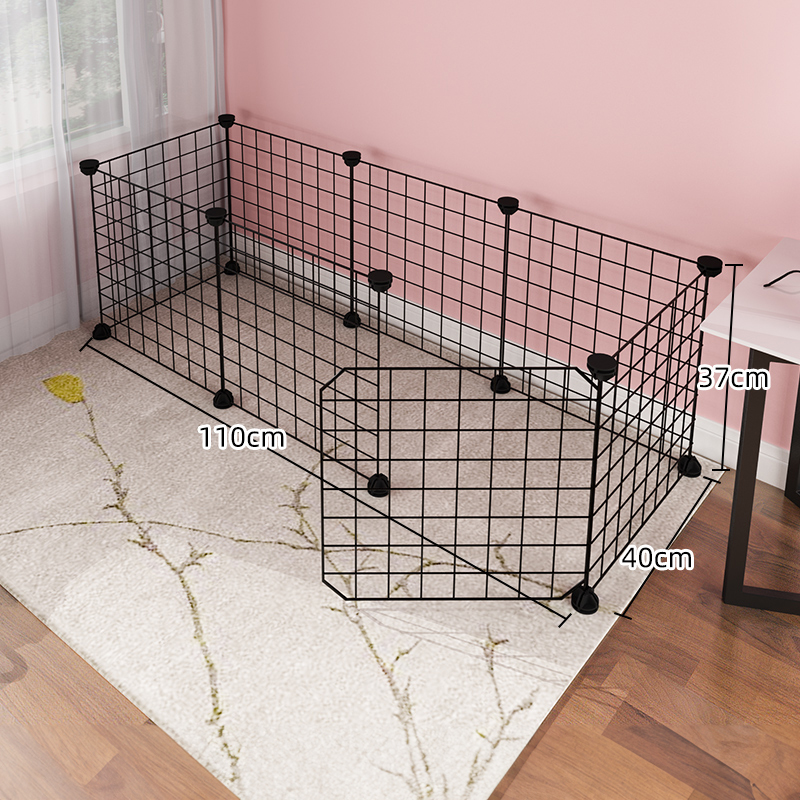 Valla para mascotas, valla nido para perros, barrera interior para puerta de perros y gatos, jaula de malla de hierro, red de barrera de escape