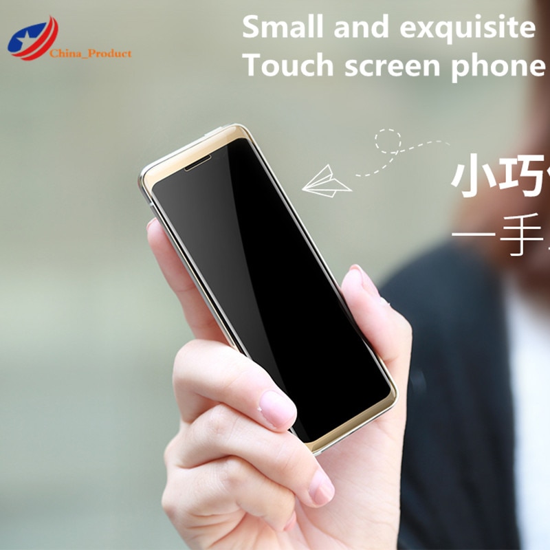 Ultra dunne Kaart Mobiele Telefoon Fsmart Taiml S8 bluetooth dialer 1.54 ''Kind Pocket Kleine zaklamp Mobiel pk v36 v66 230