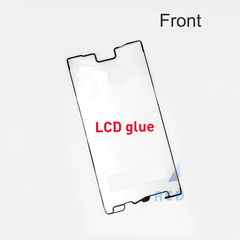 Dower Me 5 ensembles/lot avant LCD affichage arrière batterie couverture imperméable adhésif ensemble complet ruban autocollant pour SONY Xperia Z5 E6633/53/83
