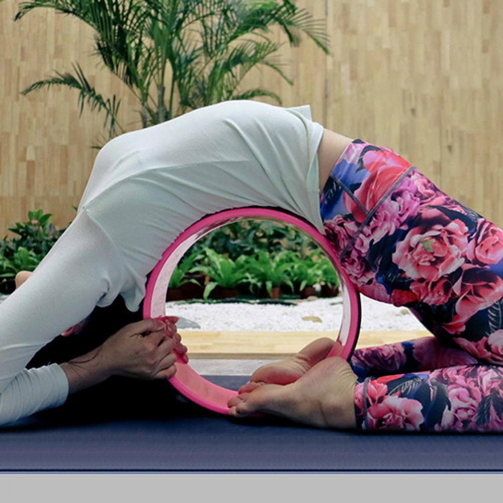Aro para Yoga o Pilates, accesorio para hacer ejercicio, gimnasia, fitness, rodillo de estiramiento trasero, anillo de yoga, artículos auxiliares