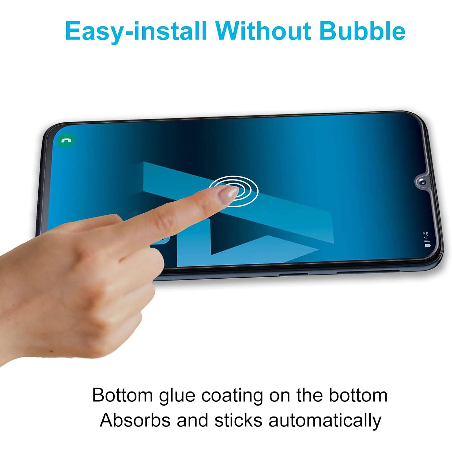 Voor Samsung Galaxy A40 A40s gehard glas screenprotector glas