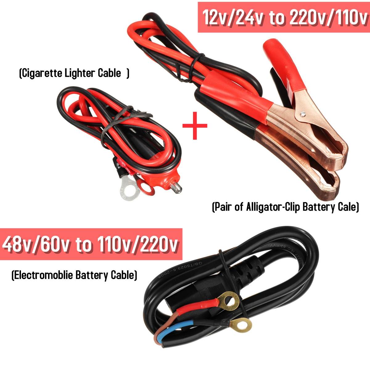 1200W Power Inverter 12/24V TO 220V Converter For Portable Solar System Truck Rechargeable Vehicles Inverter Converter