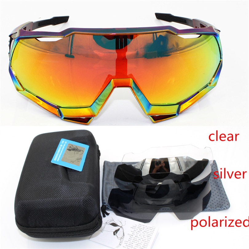 S2 Gepolariseerde Fietsen Zonnebril Mountainbike Bril Sportbrillen Mtb Fiets Bril Mannen Gafas Ciclismo Peter Uv400 Snelheid