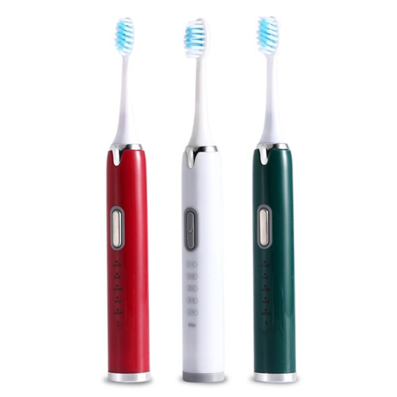 Elektrische Tandenborstel Volwassen Ultrasone Automatische Tandenborstel Usb Oplaadbare Waterdichte Tandenborstel Persoonlijke Verzorging
