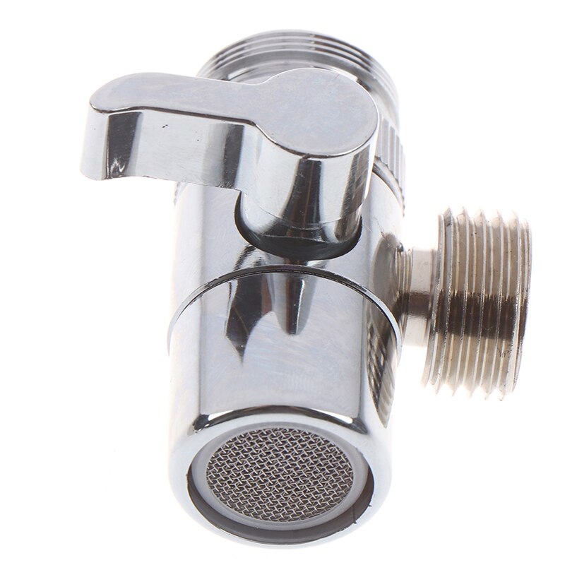 1PC Faucet Valve Diverter Sink Valve Water Tap Faucet Splitter Adapter Bathroom Fixture Faucet Replacement