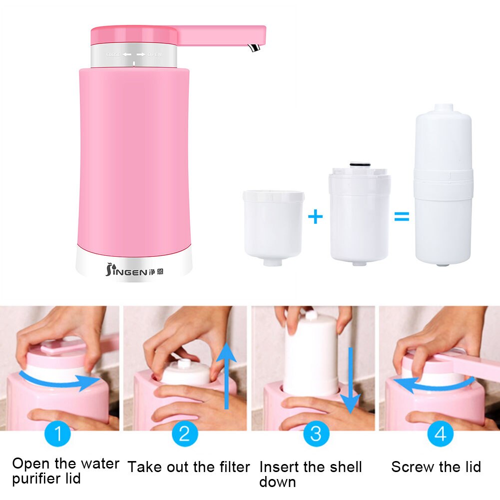 Jn-Uf-05 Draagbare Home Keuken Ultrafiltratie Kraan Waterzuiveraar Fysieke Filter Water Filter Modulaire Filter