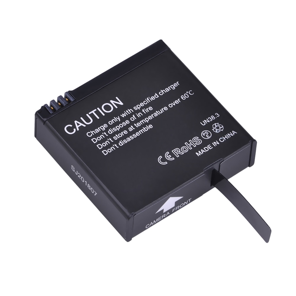 4 pièces 3.8 V D'origine SJCAM SJ8 Batterie 1200 mAh pour SJ8 Pro/SJ8 Plus/SJ8 D'air SJCAM Accessoires de Caméra D'action