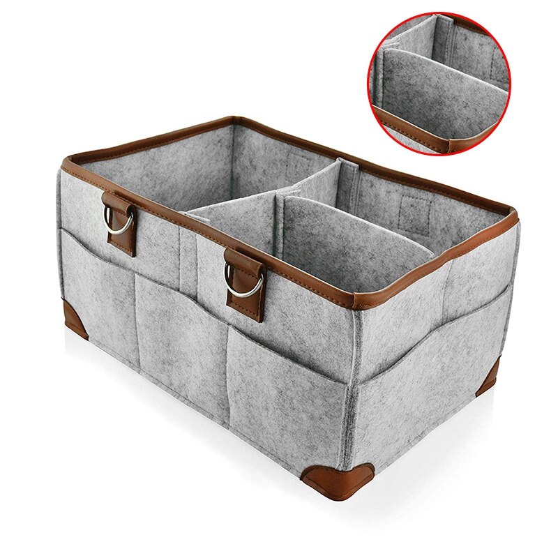 Baby Luier Caddy Organisator Draagbare Opslag Mand Essentieel Tas Voor Nursery Veranderende Tafel En Auto Goed Voor Opslaan Luier