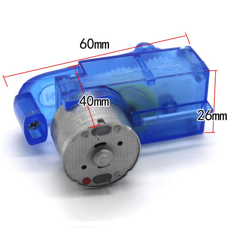 Blau transparent 310 Hand Kurbel Generator für 3V Kleine Motor-, beleuchtung LED Lampe Perlen Dynamotors Fan Modell Spielzeug Zubehör Lehren