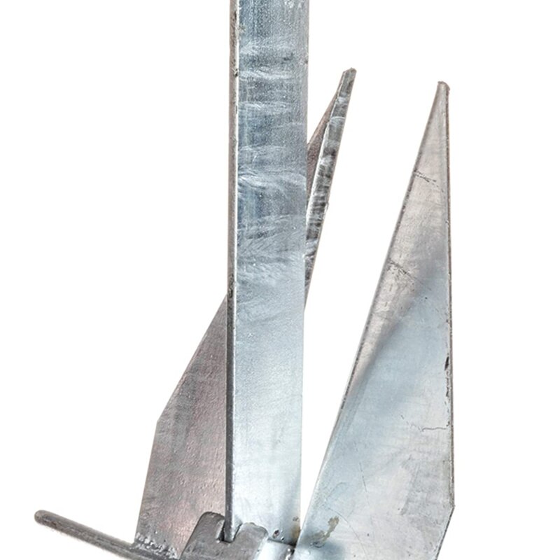 JayCreer Danforth Style Fluke Anchor - Galvanized For PWC, dinghies, inflatable Boats, Canoes, Jon Boats