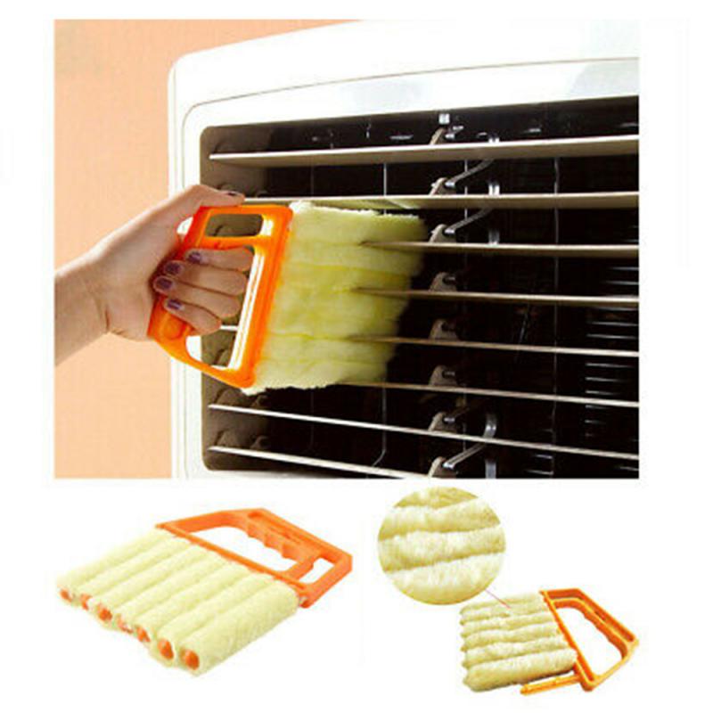 1 Pcs Microvezel Shutter Blind Raam Schoon Borstel Huishoudelijke Jaloezieën Onderhoud Reinigingsborstel Airconditioner Duster Cleaner Tool