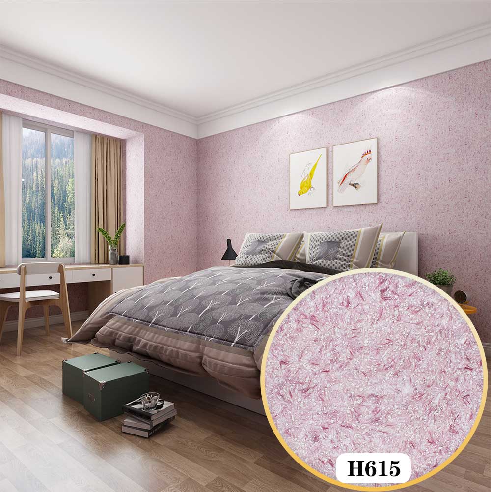 Beishubao H6 serie Seide Gips ECO wandverkleidung Material flüssigkeit tapete teil EINE H601-H616: H615