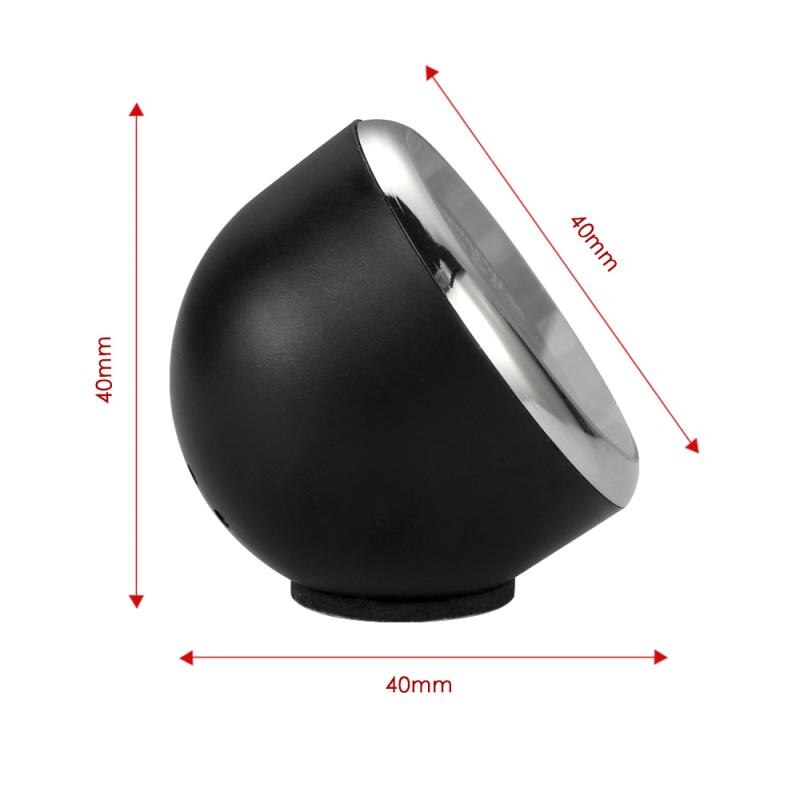 Mini Interieur Auto Klok Auto Quartz Klok Decoratie Voor Auto 'S Arabische Cijfers Auto Horloge Decoratieve Klok In Auto Accessoires