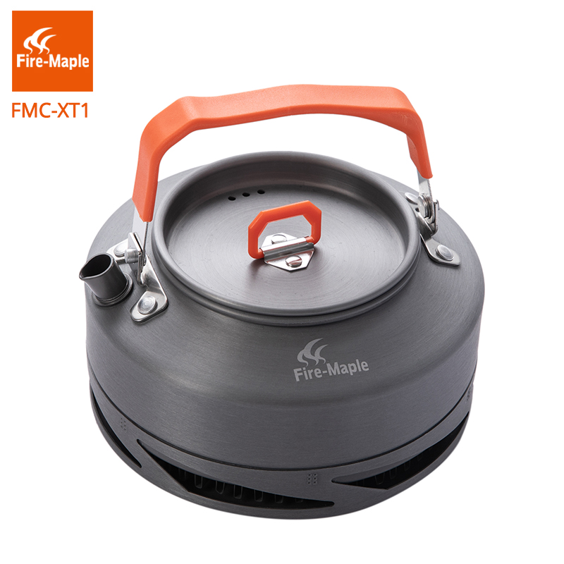 Fire Maple Outdoor Camping Pinic Warmtewisselaar Ketel Koffie Thee Pot 0.7L Met Warmte Proof Handvat Thee Filter FMC-XT1