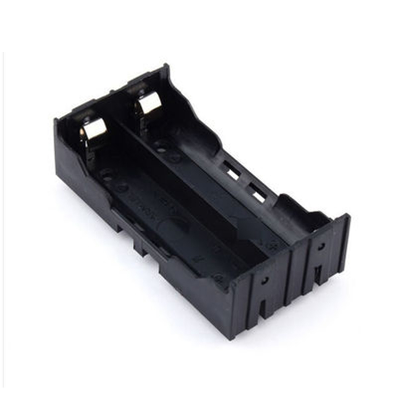 1 PCS DIY 1/2/3/4-Slot 18650 Battery Holder With Pins Batteries Case Container Hard Pin DIY ABS 18650 Power Bank Cases