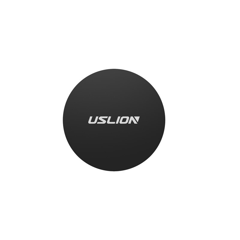 USLION Car Phone Holder Metal Plate Disk Magnet Mobile Phone Holder Metal Plate Iron Sheets Magnetic Car Phone Stand Holders: 1 Round