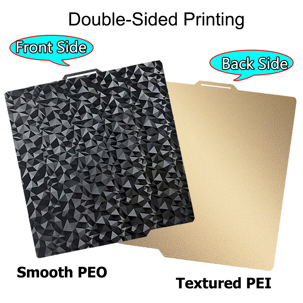 Build Plate for Bambu Lab X1 P1P A1 PEI Sheet PEO pey Smooth X1C PET Carbon Sheet PEI for Bamboo lab x1c Bambulabs P1s a1 Plate: WHITE